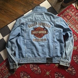 Harley Davidson denim jacket